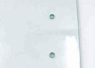 10mm 19mm 20 mm Toughened Glass , Clear Tempered Glass With Drill Holes