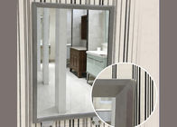 Durable Traditional Vanity Mirror , Bathroom Framed Mirrors For Bathroom Decoration