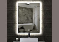 Stylish  Rectangle Vanity Mirror , Illuminated Wall Mirrors For Bathroom