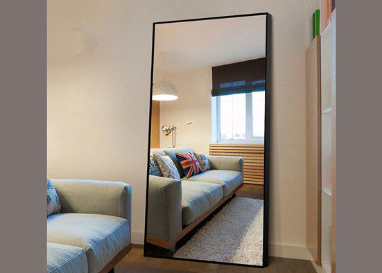 5mm Copper Free Large Silver Wall Mirror Easy Installation For Home Furniture